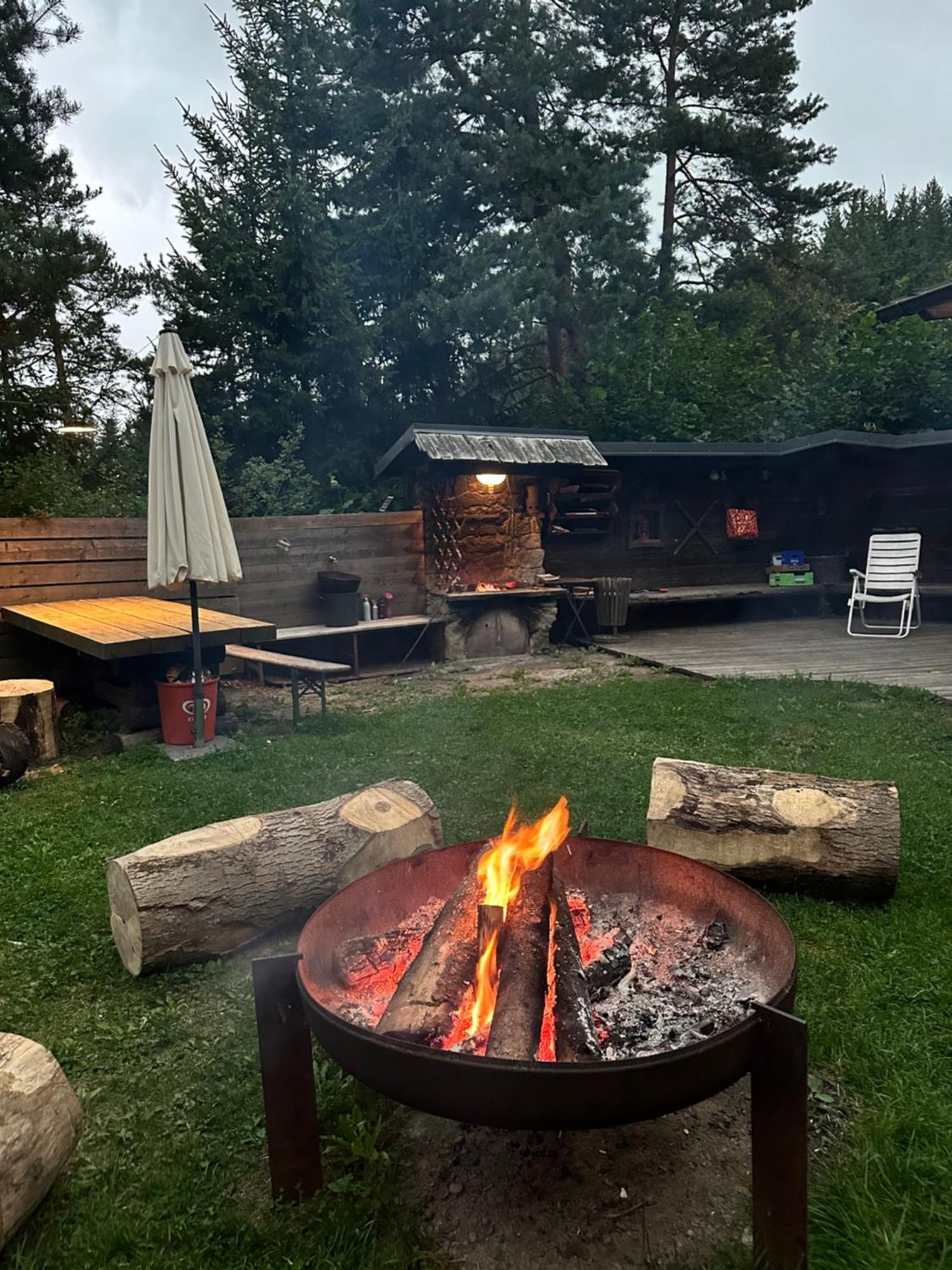 Ferienhaus Im Wald Edelschrott Buitenkant foto
