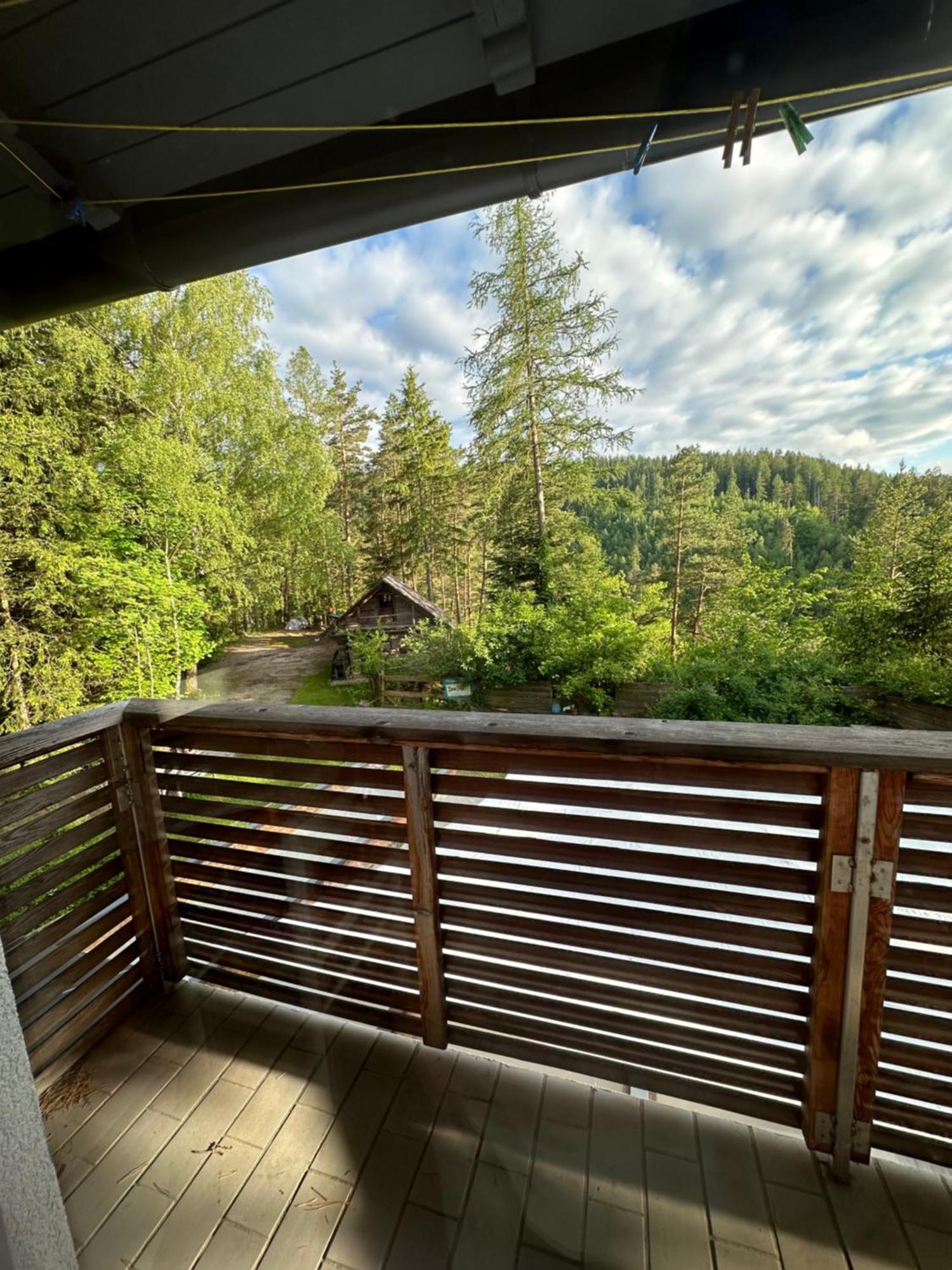 Ferienhaus Im Wald Edelschrott Buitenkant foto