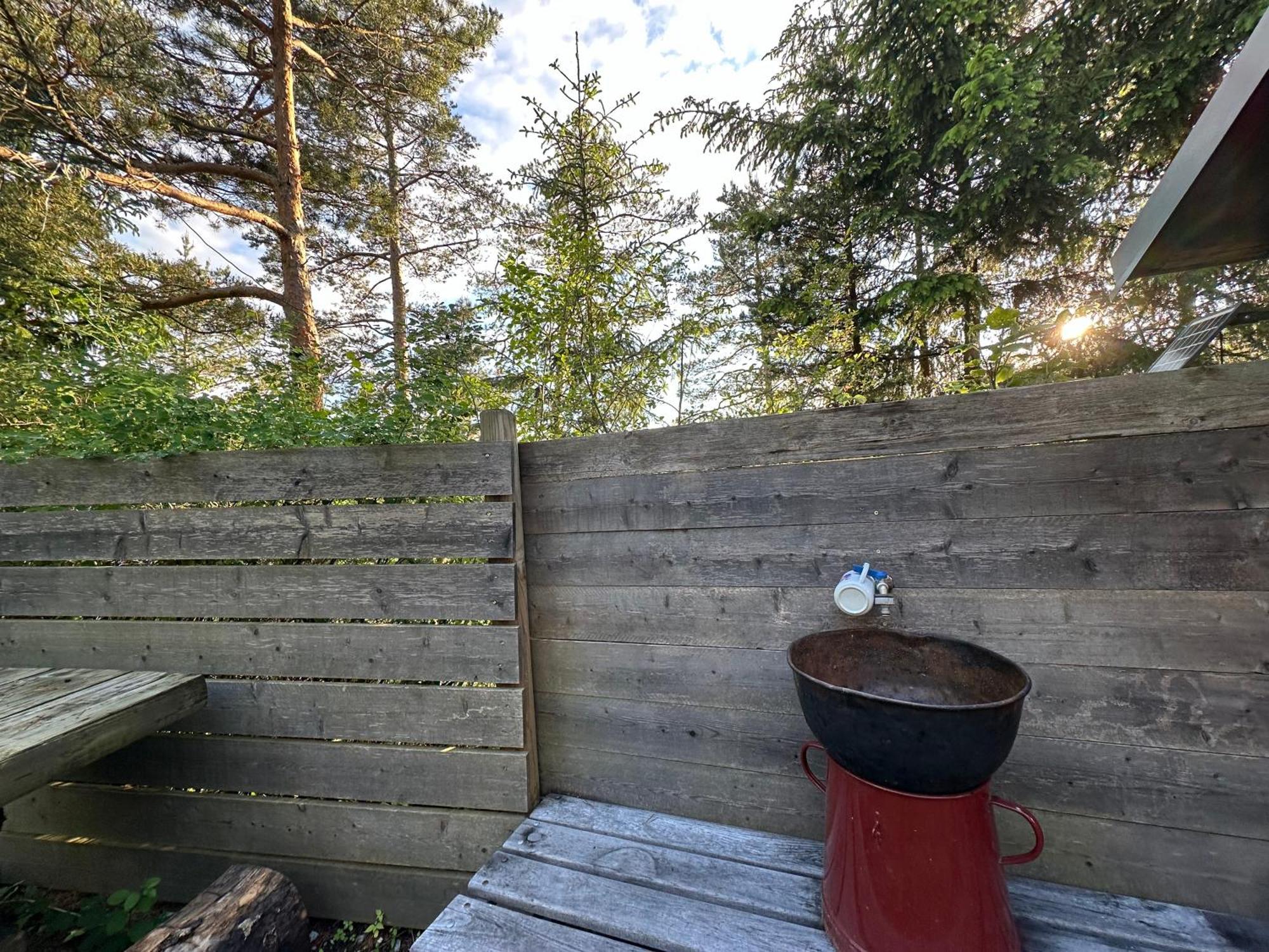 Ferienhaus Im Wald Edelschrott Buitenkant foto