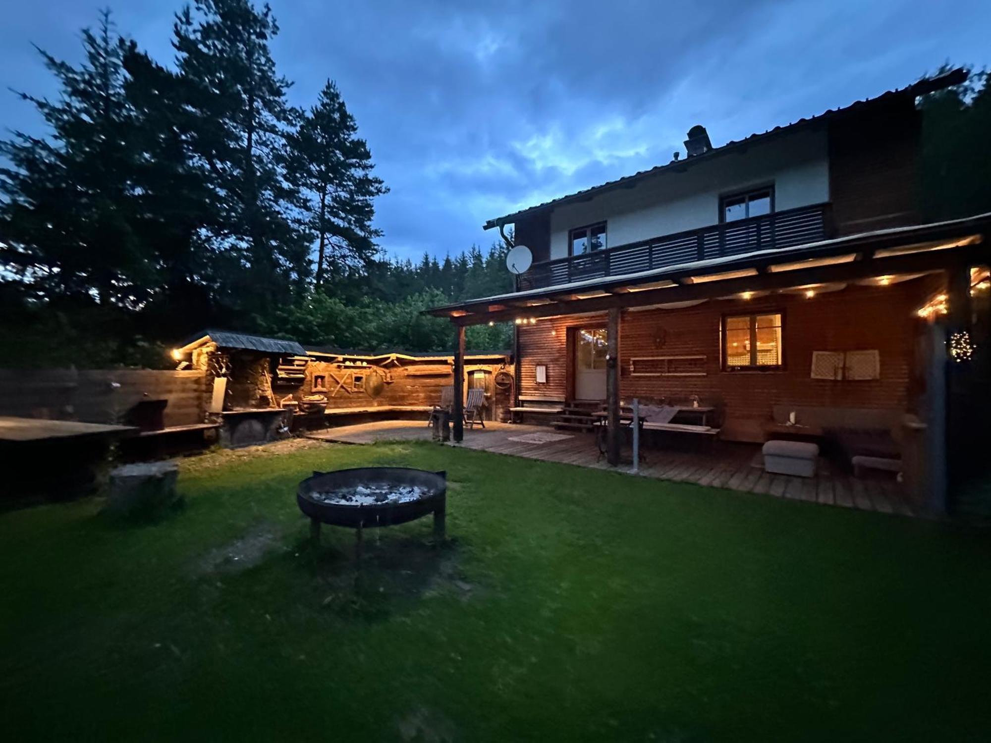 Ferienhaus Im Wald Edelschrott Buitenkant foto