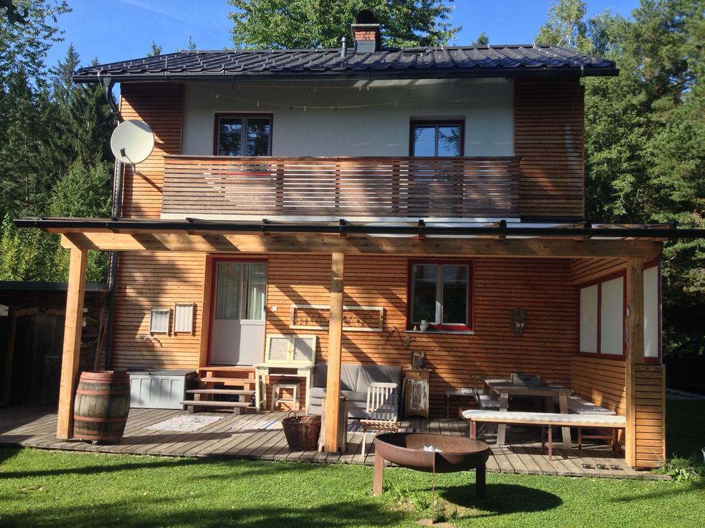 Ferienhaus Im Wald Edelschrott Buitenkant foto
