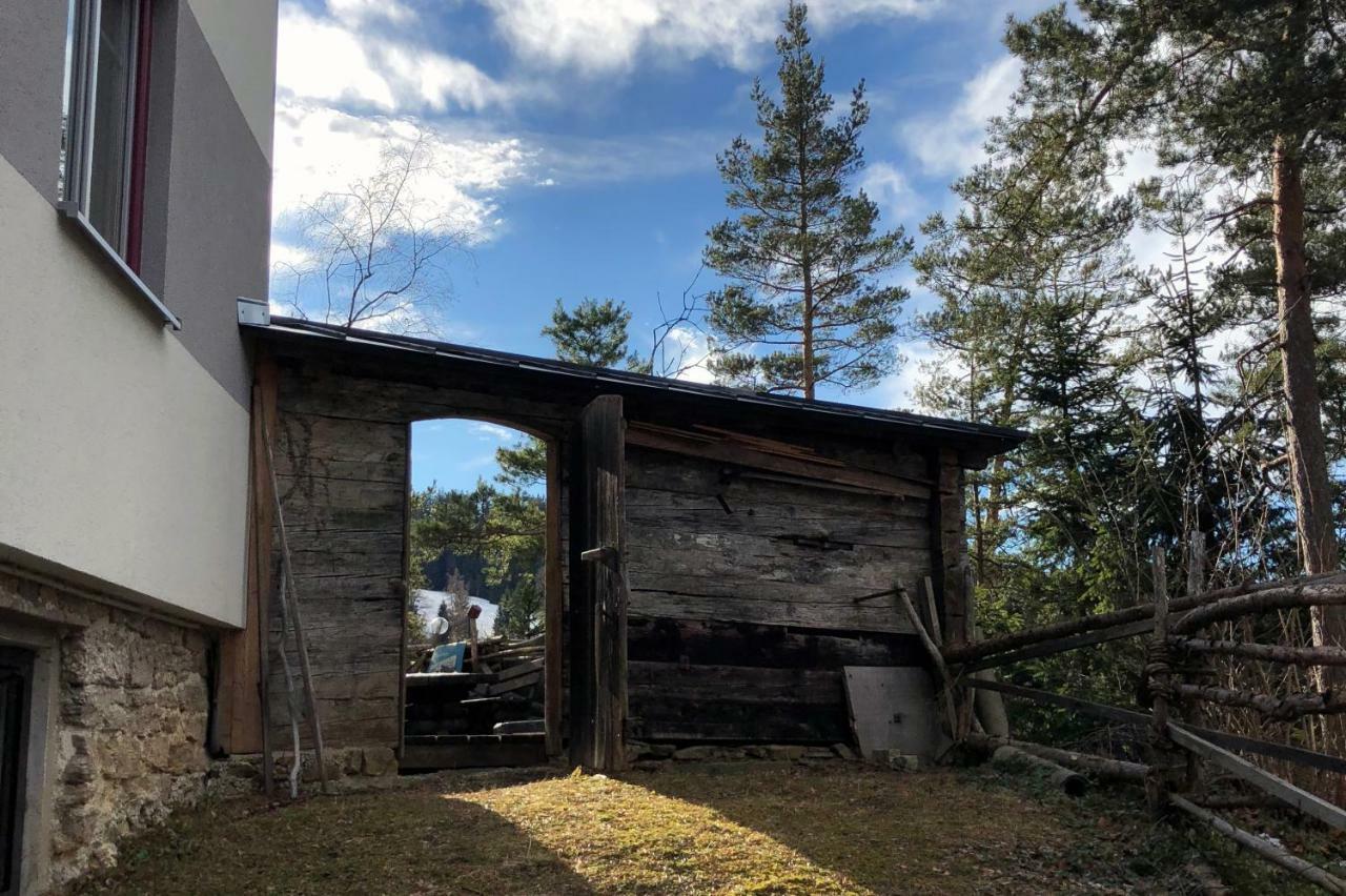 Ferienhaus Im Wald Edelschrott Buitenkant foto